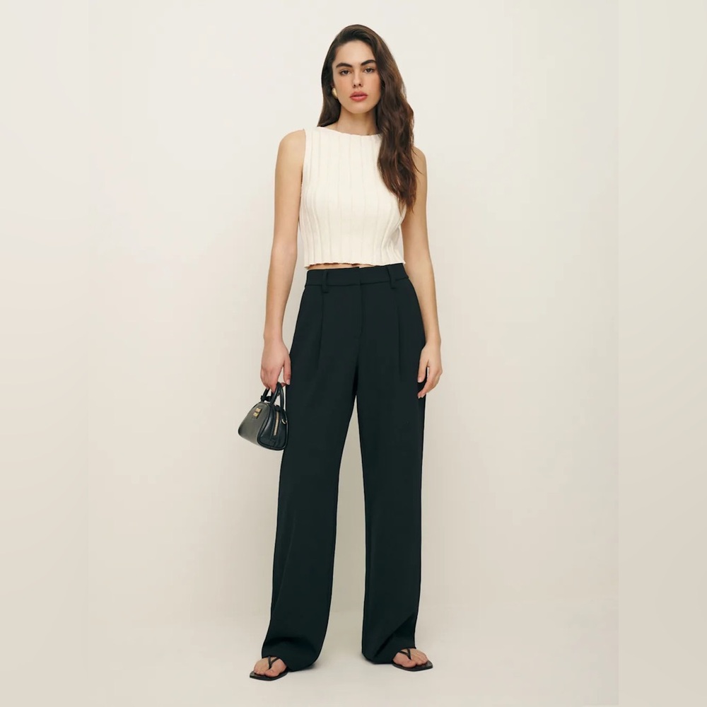 Reformation Alex Mid Rise Pant